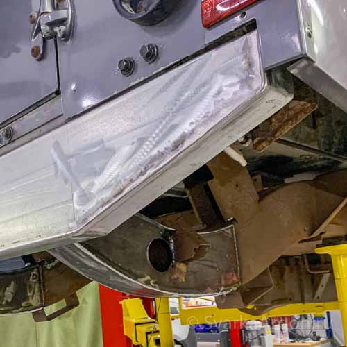 Сварка бампера в Спб.